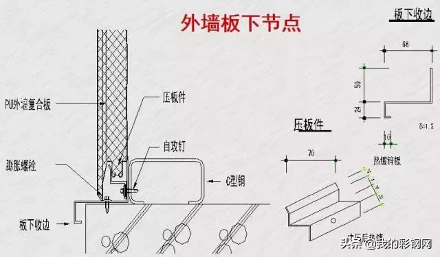 装配式金属面硬泡聚氨酯夹芯板施工方法