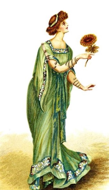 古罗马的服装款式图(古罗马时期的贵族服饰:由质朴到美与奢华的转变)
