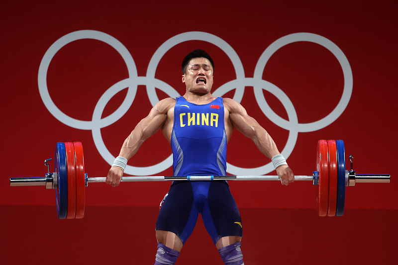 奥运会举重比赛回放(中国第21金!