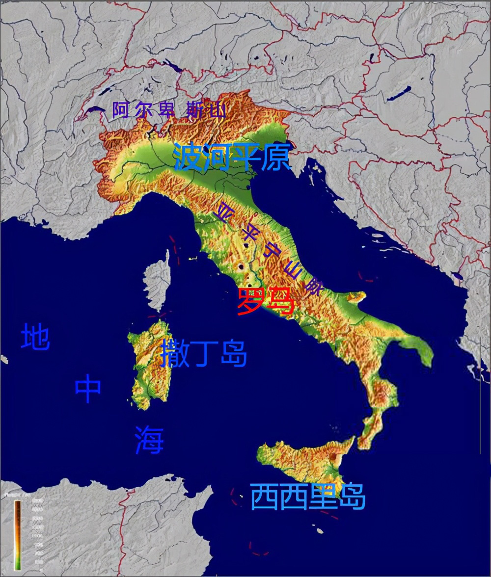 意大利面积和经济总量：等于我国广东福建之和，南北方互相看不惯