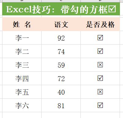 带对勾的小方框，你怎么输入呢？