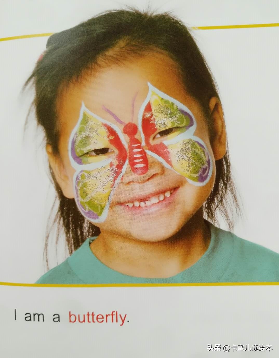 英文有声绘本故事《face painting》人脸画像