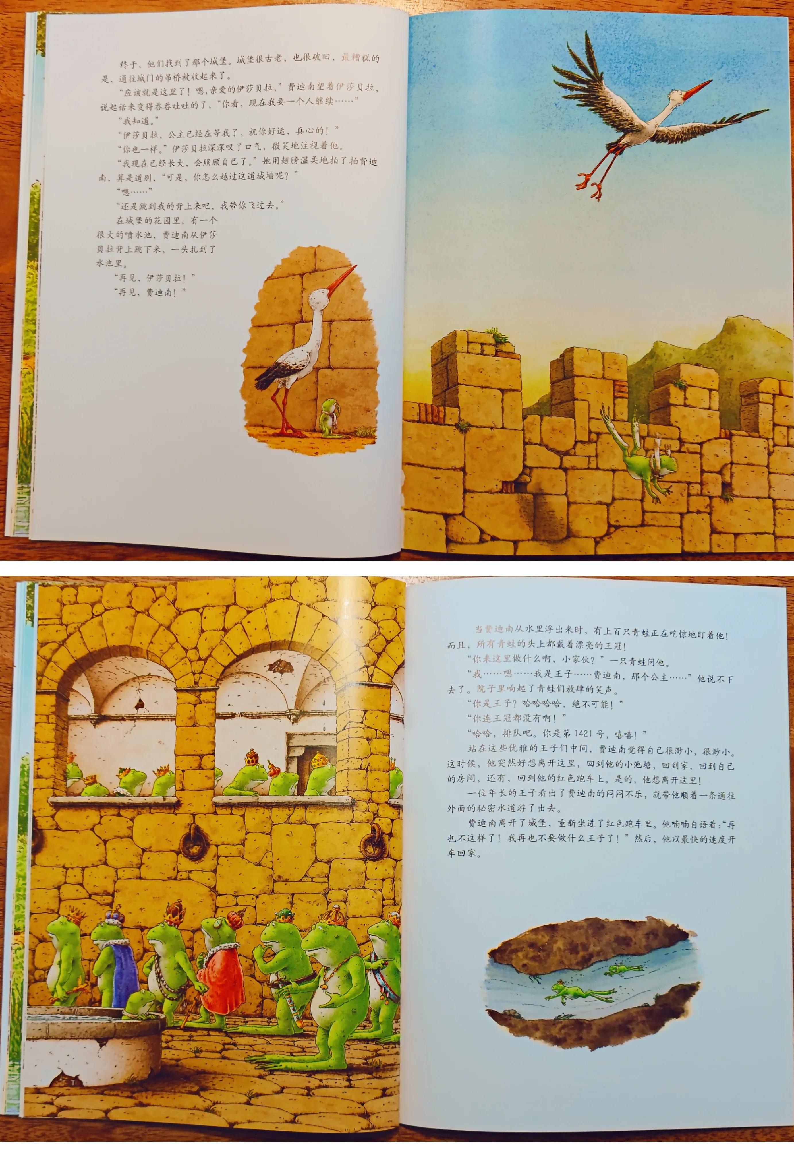 绘本都是暖心的——《青蛙王子历险记》
