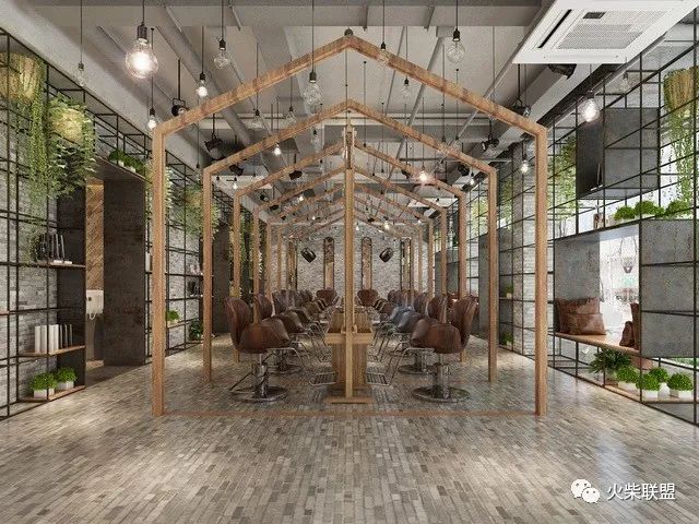 精选48套美发美容店设计案例合集
