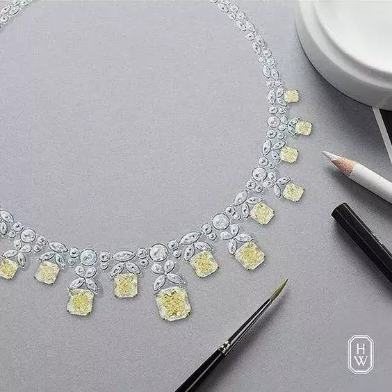 顶级珠宝品牌的手绘