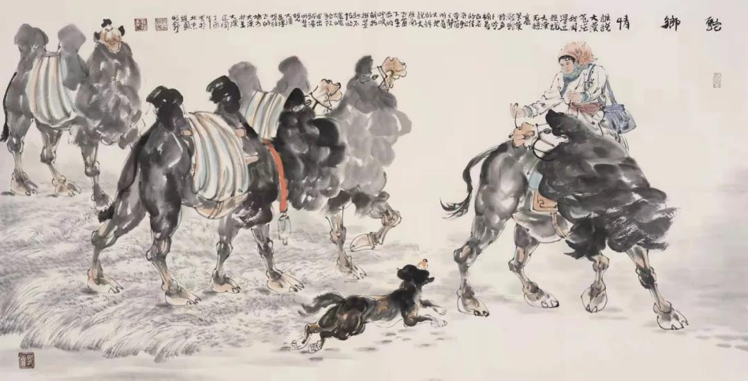彭庆阳｜草原上的驼铃声——记资深画家牧野