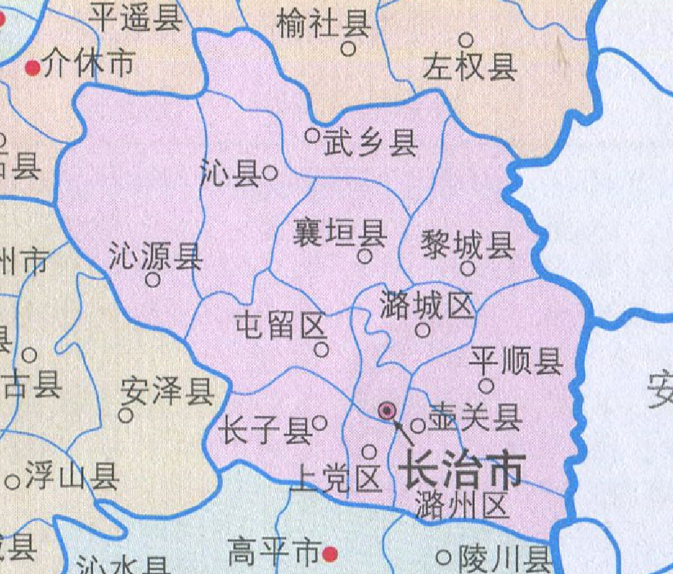 长治市潞城区行政区划图片