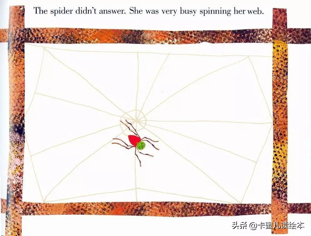 英文有声绘本《The Very Busy Spider》好忙的蜘蛛