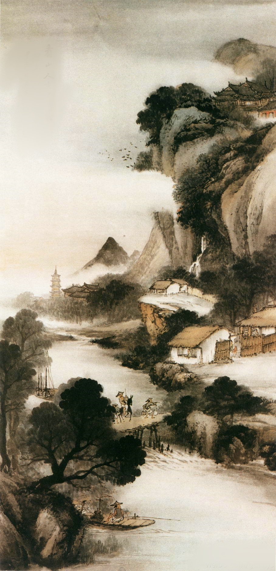 王维走出长安，走进终南山，世间没有了王右丞，却多了个诗佛