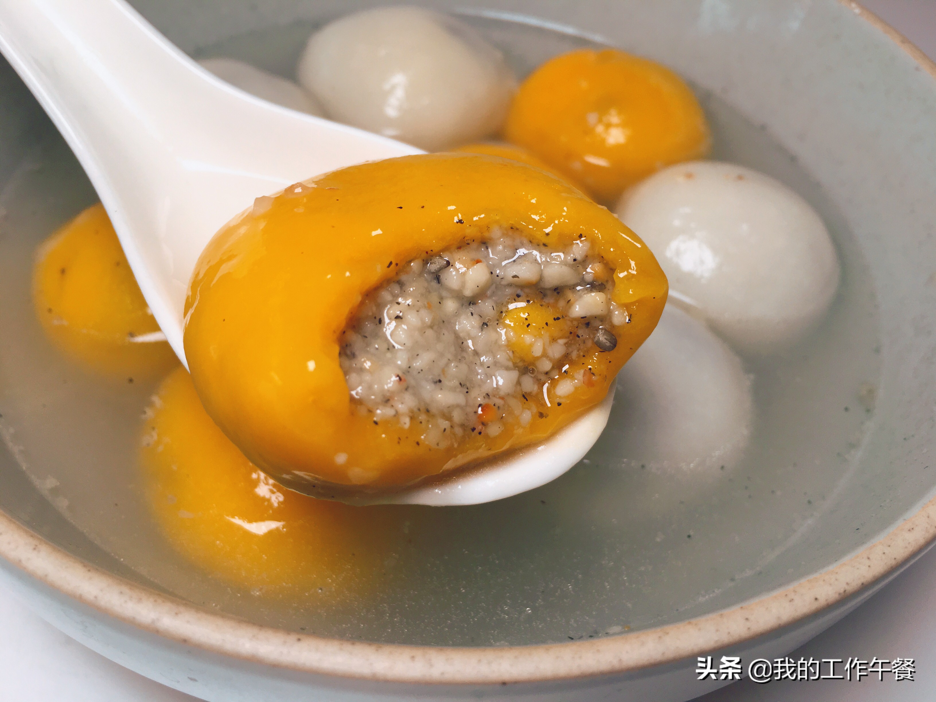 汤圆心子花生和核桃的做法（在家也能做的自制汤圆）