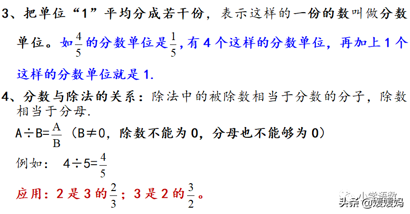 人教版五年级数学下册总复习知识点