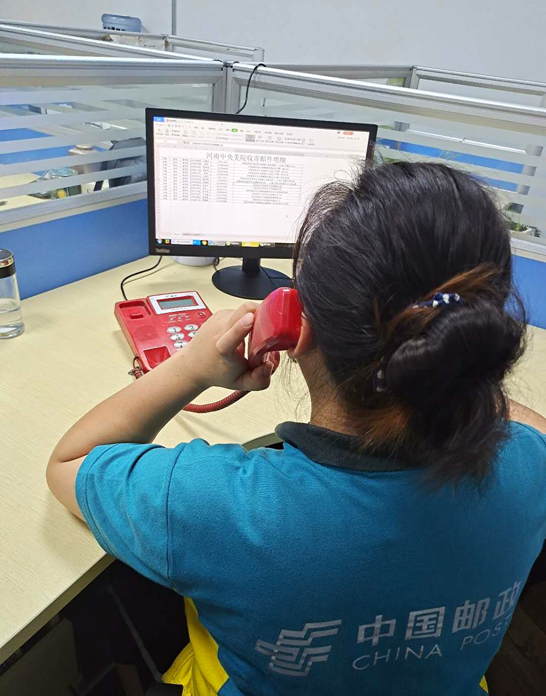 网络远程艺考，邮政收寄考卷！