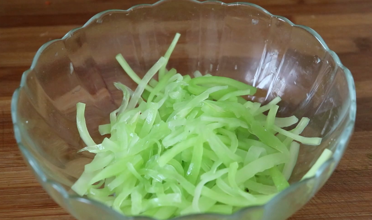 萵筍的做法,
