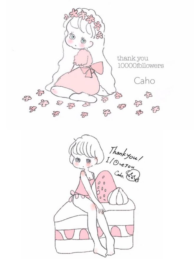 仙女少女心简笔画(仙女少女心简笔画图片 小女孩) - 盾灵网