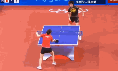 乒乓球不上台算失分么（大魔王张怡宁的乒乓球哲学：技术先进算个啥，不看规则在谁手里）