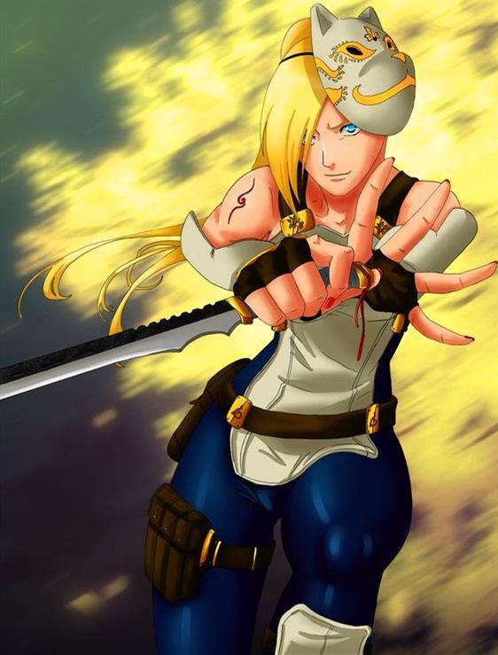 火影忍者卡卡西小队唯一女忍是谁(火影忍者:女忍者加入暗部,天天"a4腰