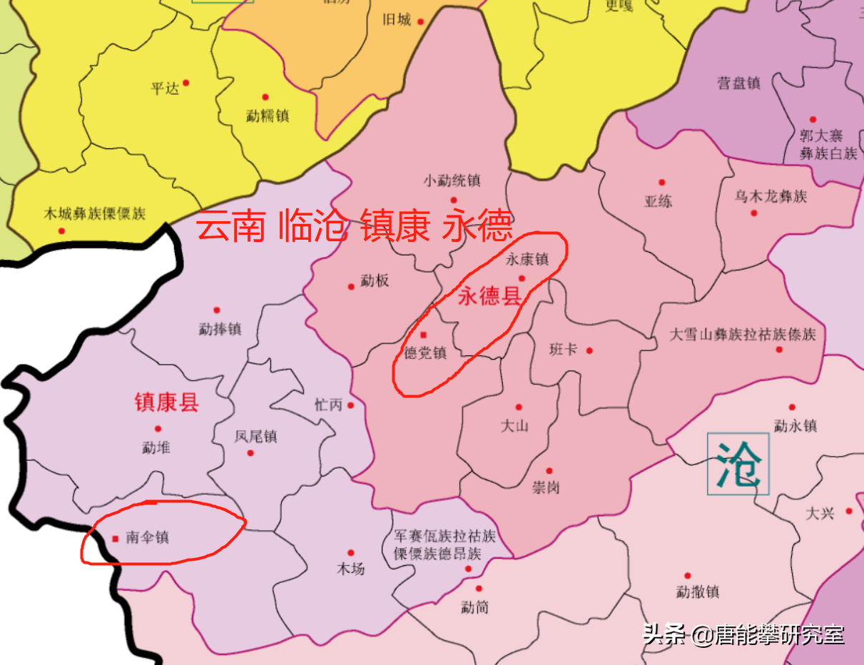 临沧永德,镇康,耿马,沧源36乡镇人口,土地,工业…年度统计