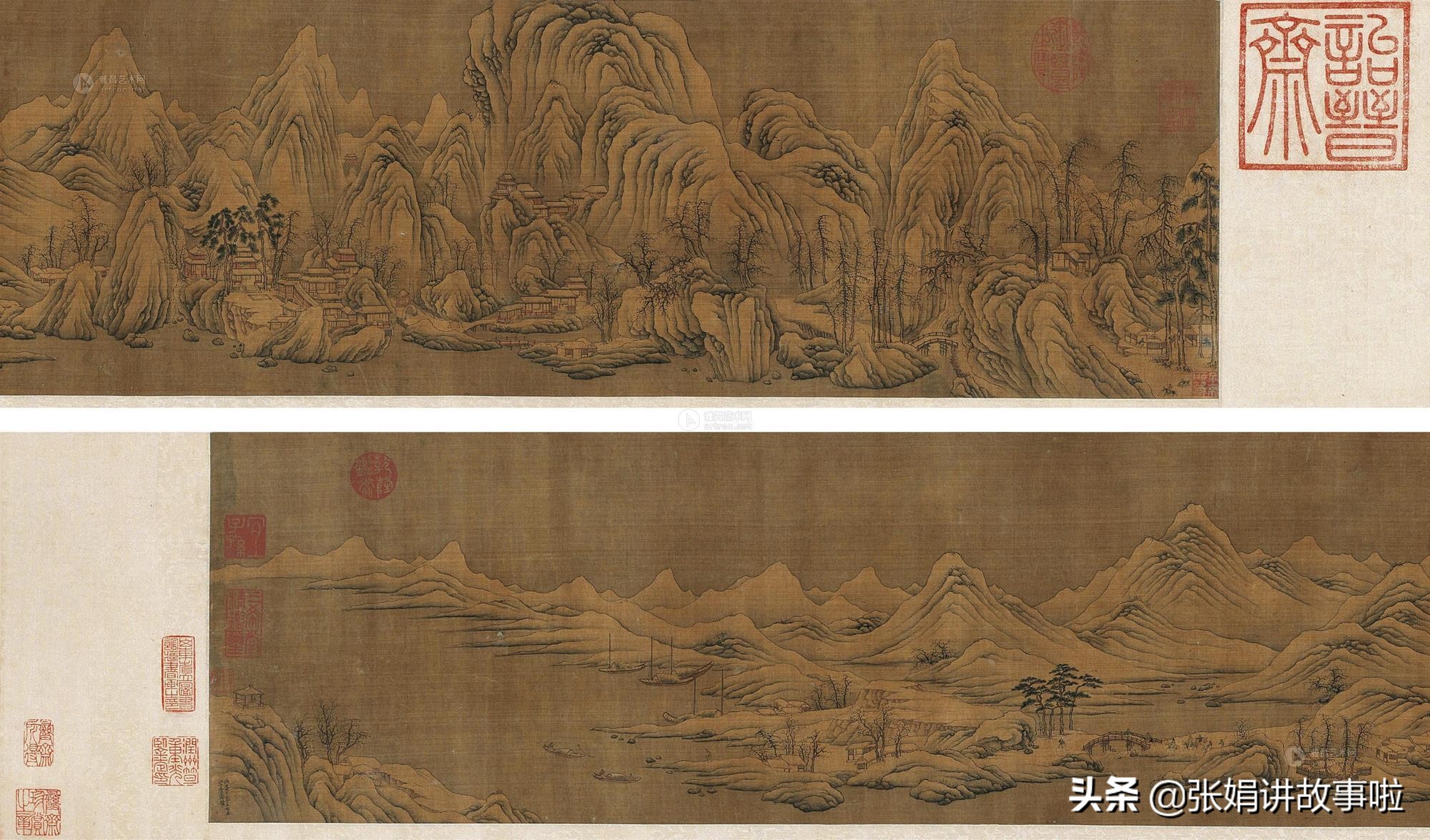 “诗佛”王维是唐代著名诗人，著名画家。分享王维的诗文和画作