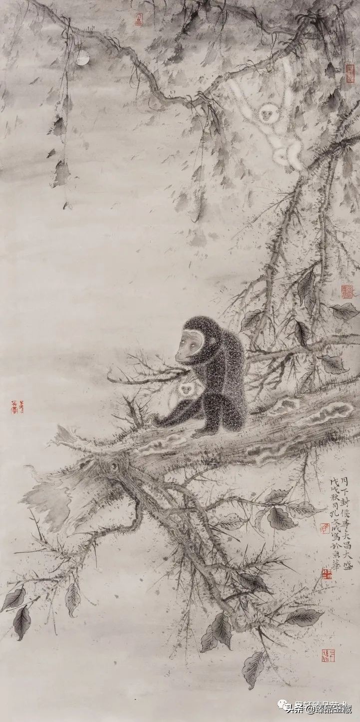 走到黑走到明 | 孔文成花鸟画的脉路