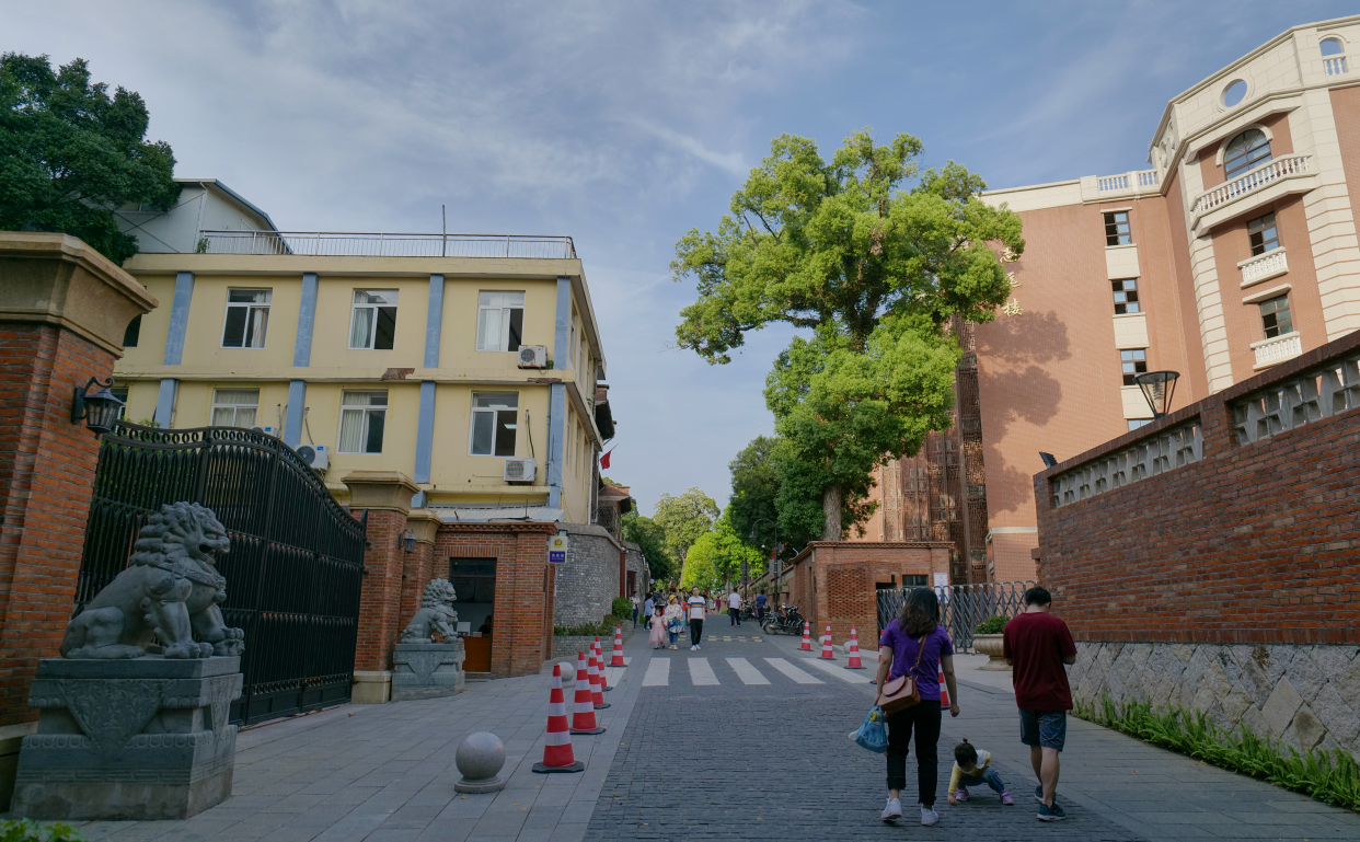 福州旅行地图，仓山是座岛