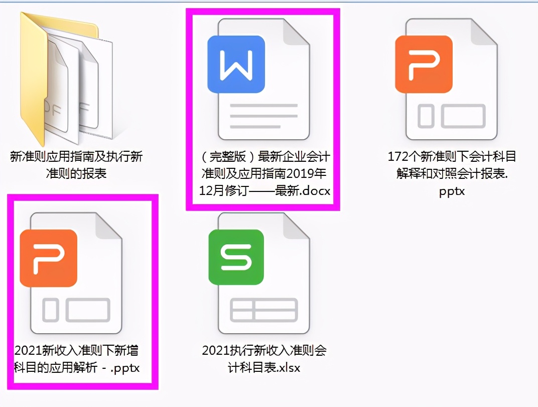 2021年超全企业会计准则应用指南及新版会计科目，附账务处理