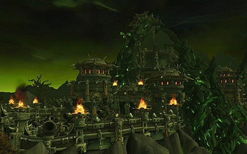 地狱火堡垒卡加斯的碎手氏族十分骁勇甚至可以说是残暴,在崇尚力量的