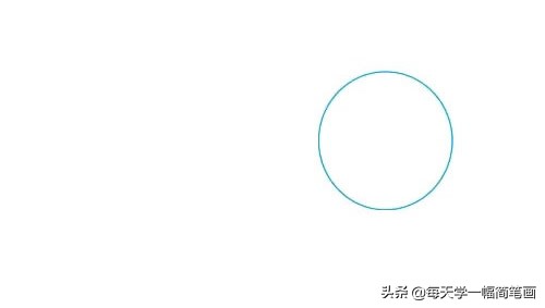 每天学一幅简笔画--自行车简笔画步骤图解教程