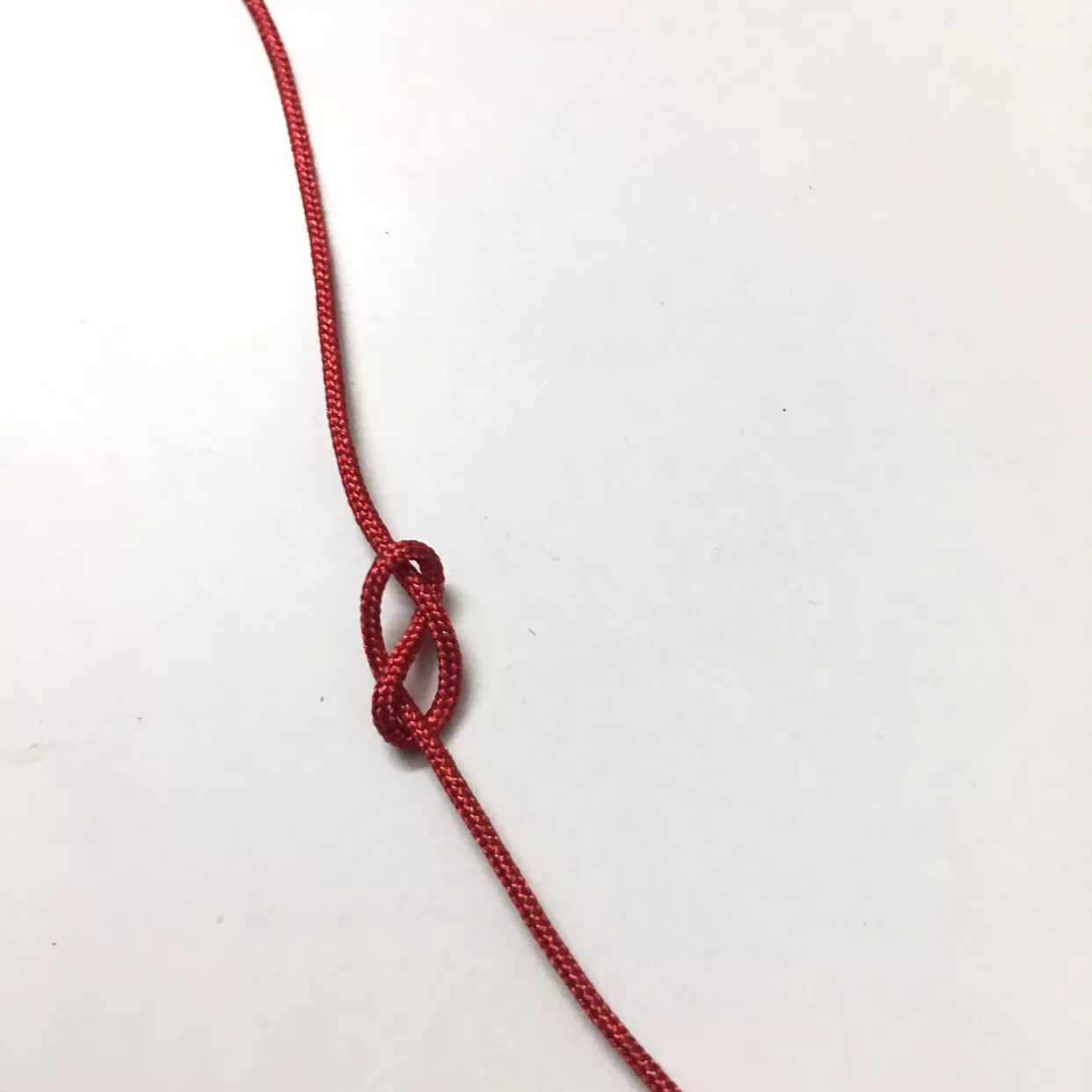 金色八字结红手绳红色金刚结手绳