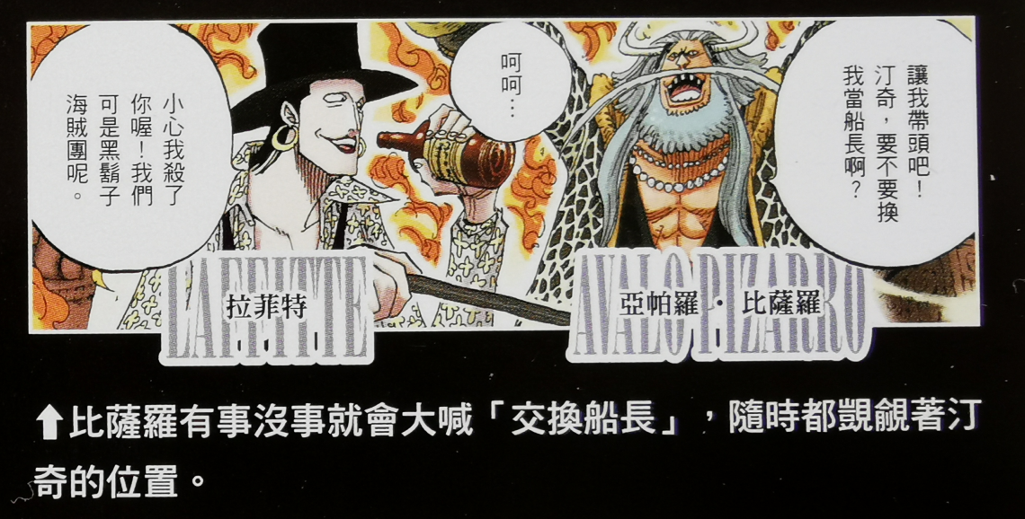 皮薩羅海賊王（海賊王官方資料：妄想替代黑胡子的的4號船長，野心勃勃的惡政王）