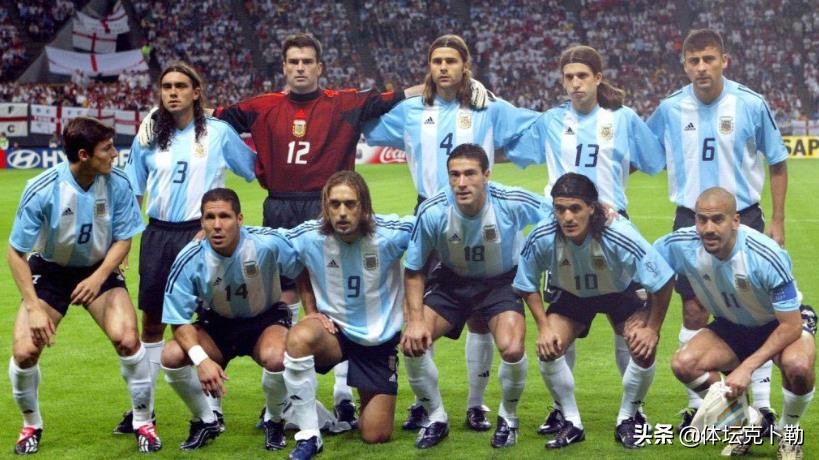 12年世界杯阿根廷阵容(厉害！2002年阿根廷队征战世界杯首发阵容，国米球员占据半壁江山)