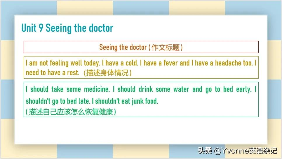 英语作文——“牛津深圳版”五年级下册英语作文（U7-U12）