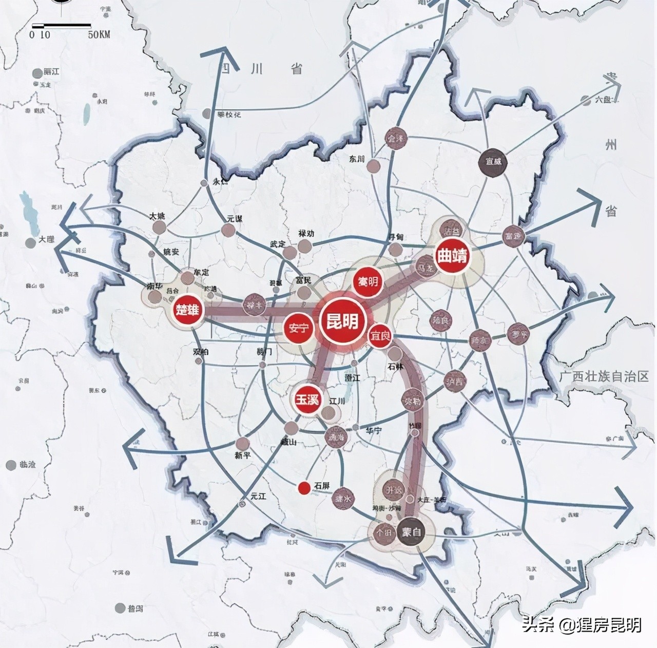 昆明十四五规划9大看点合集！5年发展蓝图来了