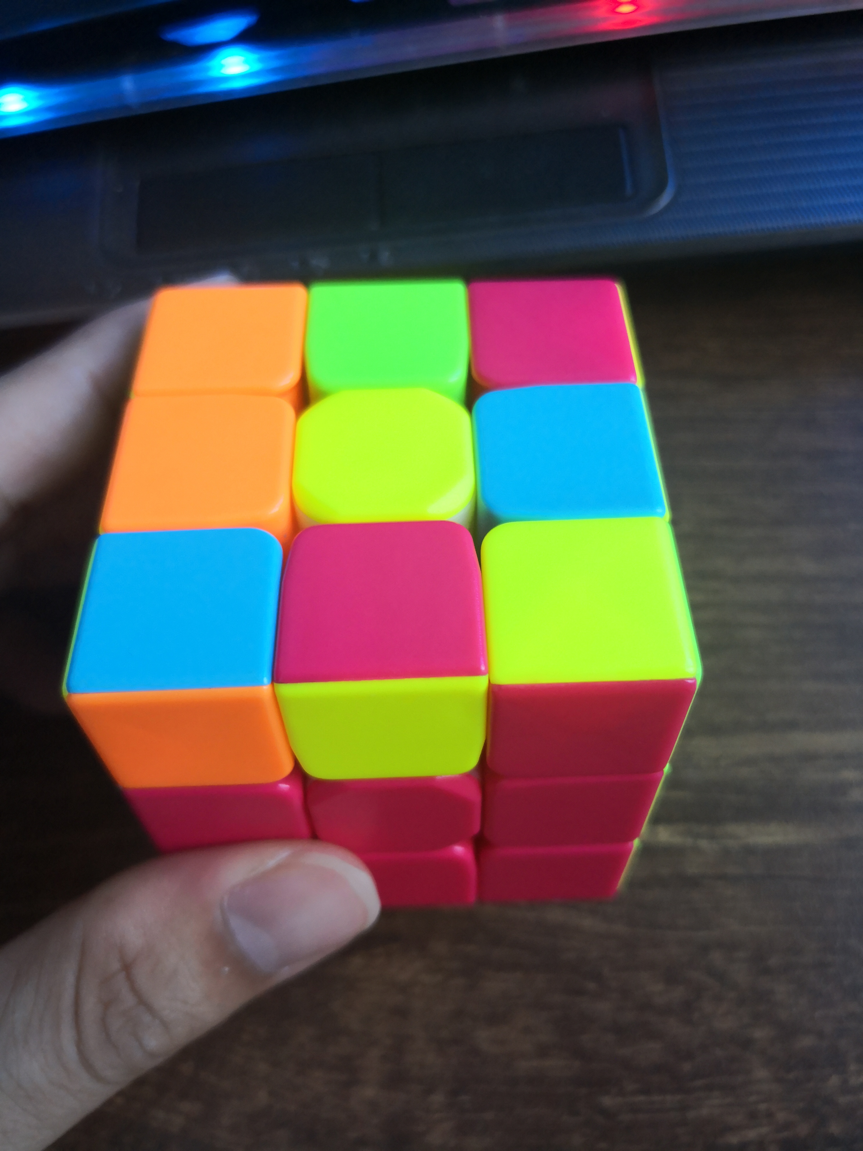 魔方拼好一面后怎么拼,六面魔方怎么拼