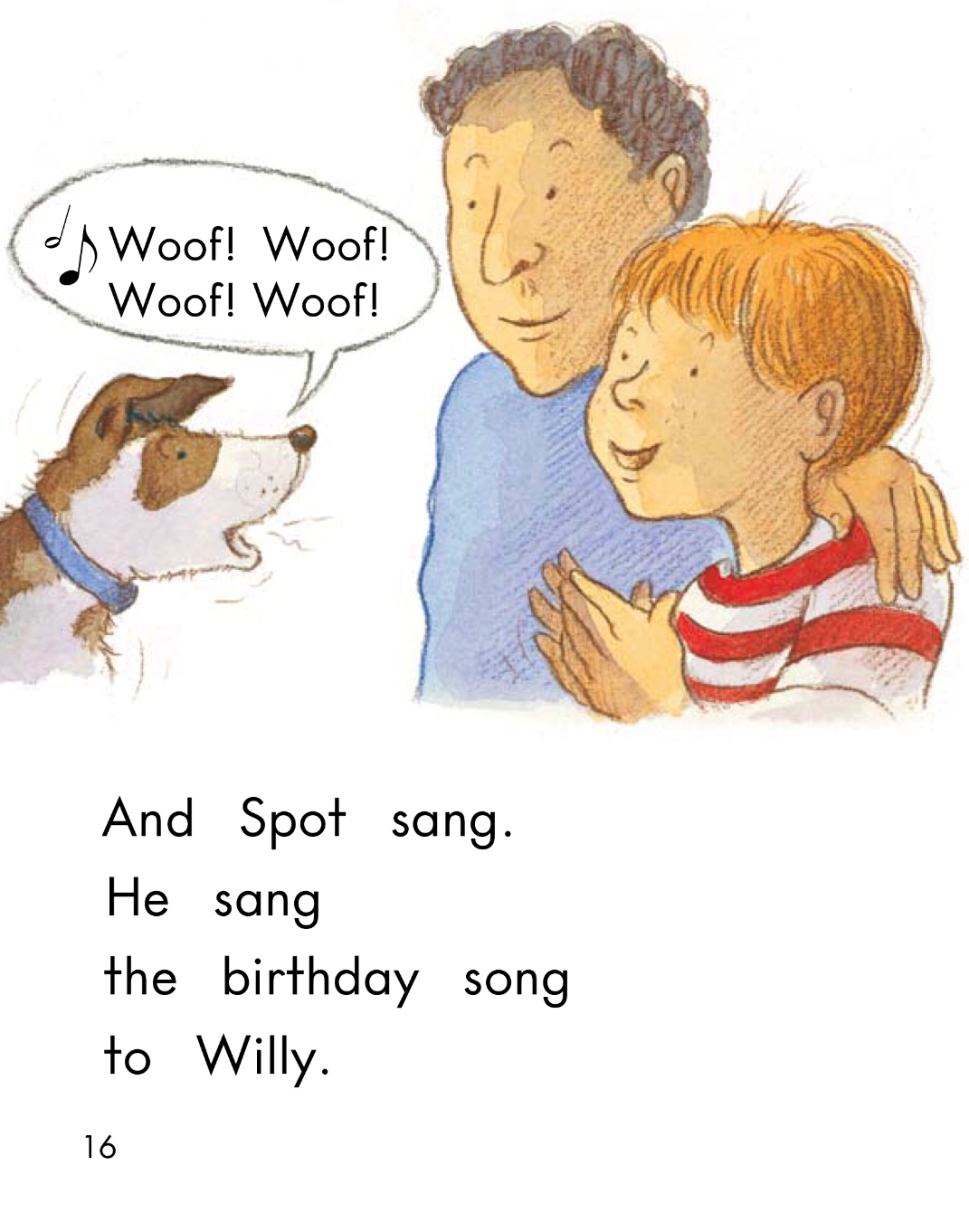 英语有声绘本阅读:《The Birthday Song》听小猪唱歌