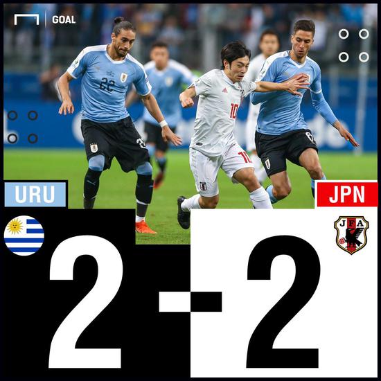 卡瓦尼苏亚雷斯继续领衔(强！美洲杯日本“二队”两度领先憾平乌拉圭 不怵对手世界杯班底)