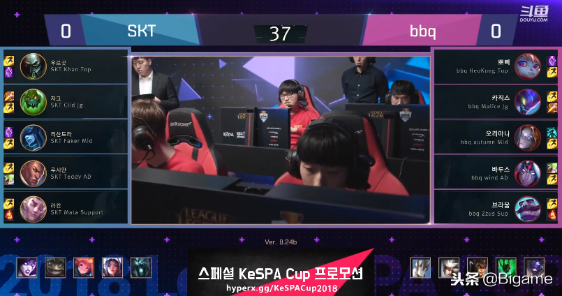 skt1比賽視頻（SKT1：0BBQ：沒想到我李相赫真有躺贏的一天 Teddy奧巴馬輸出爆表）