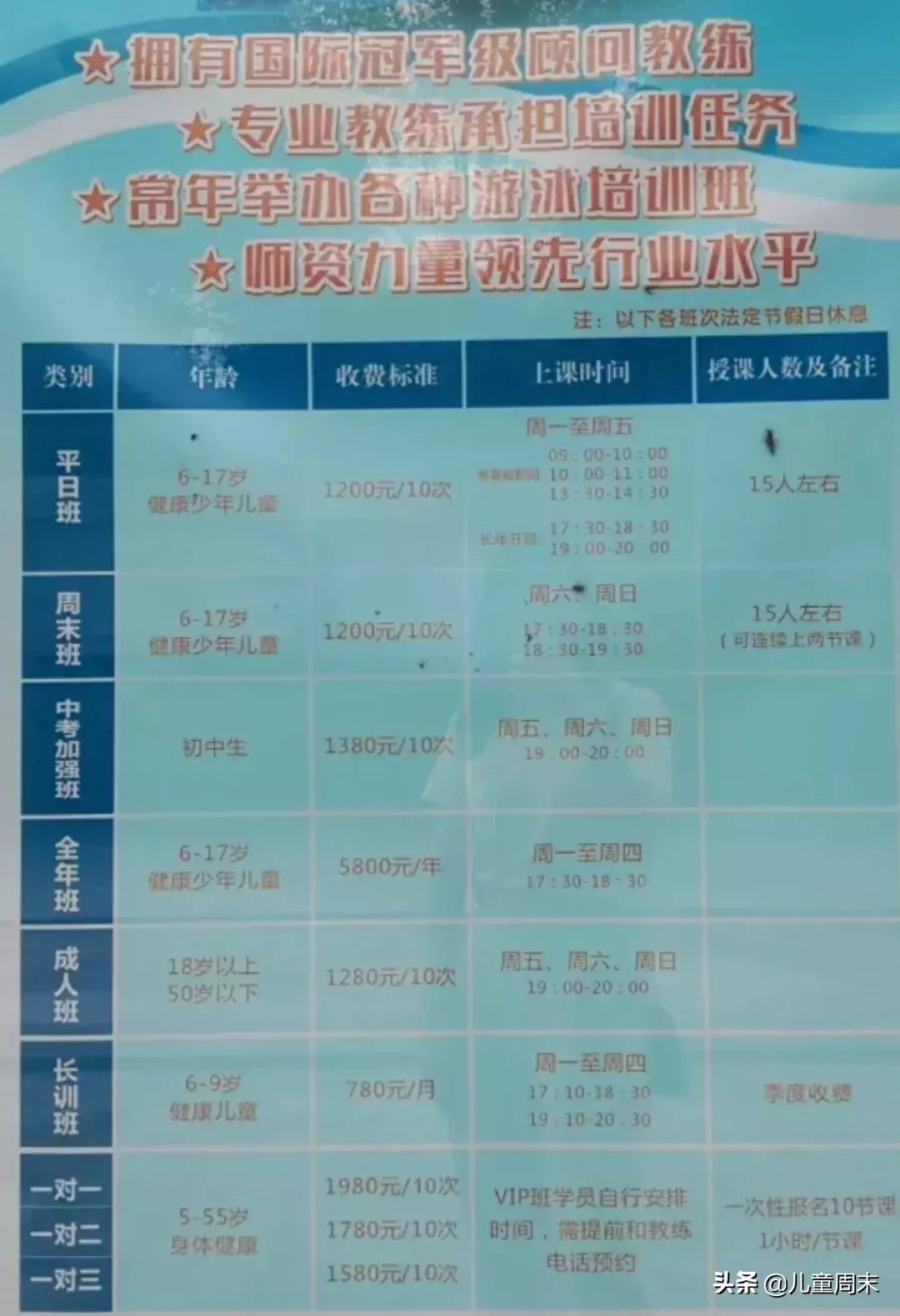 深圳50多家游泳培训班大盘点！泳池、教练、课程、价格…哪家强？
