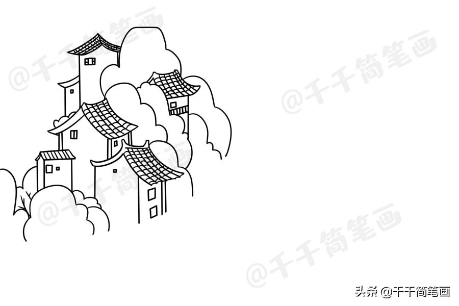 田地简笔画（图文讲解简单漂亮的田地画法）