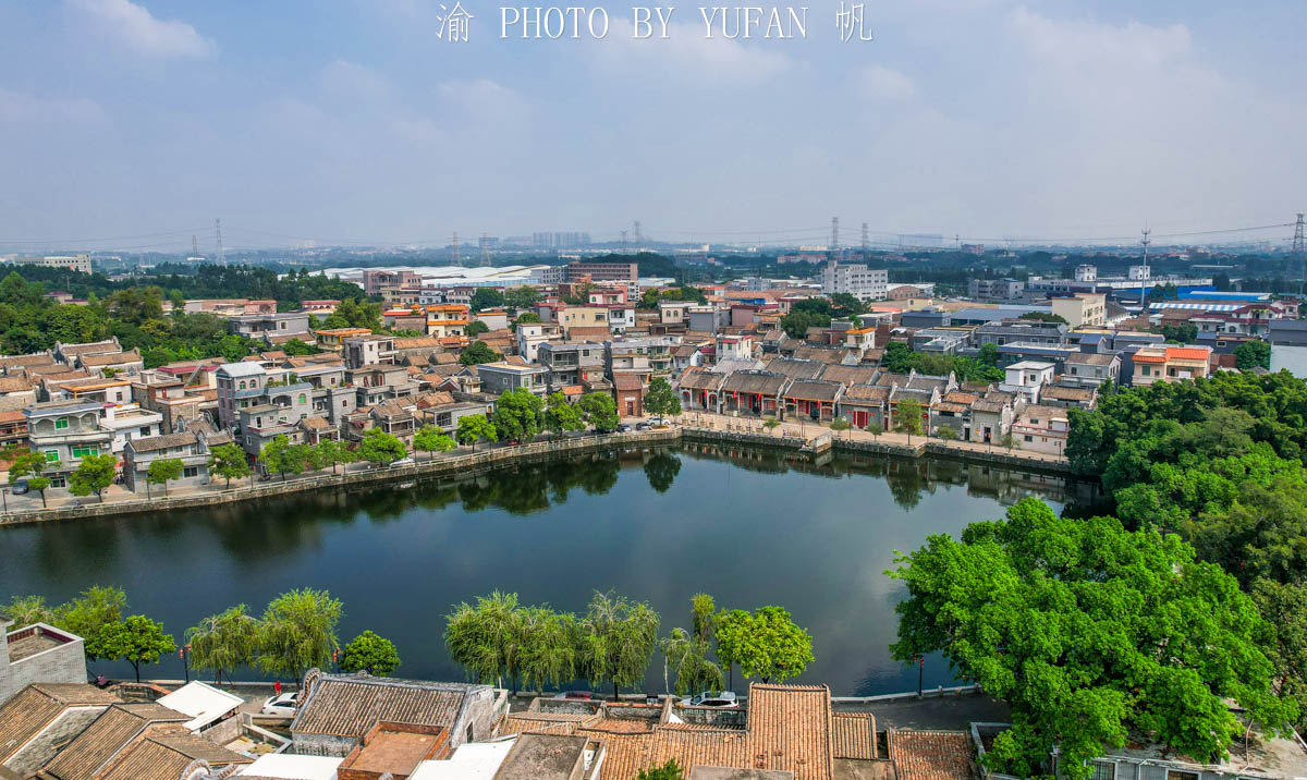 了不起的广东古村，孕育出5位进士，7个池塘相连，堪称风水宝地