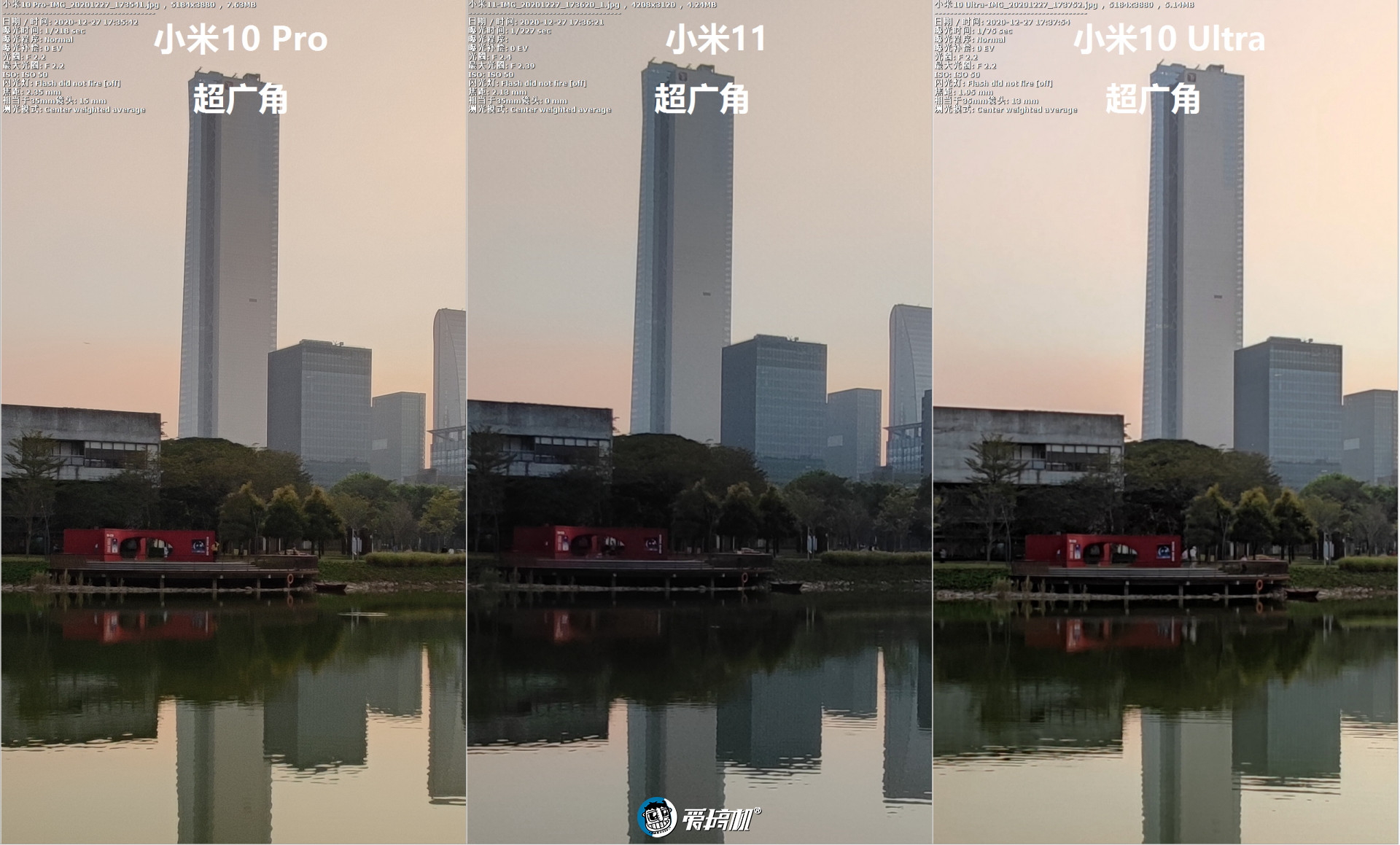 纯粹好奇，小米11、小米10 Ultra、小米10 Pro拍照对比