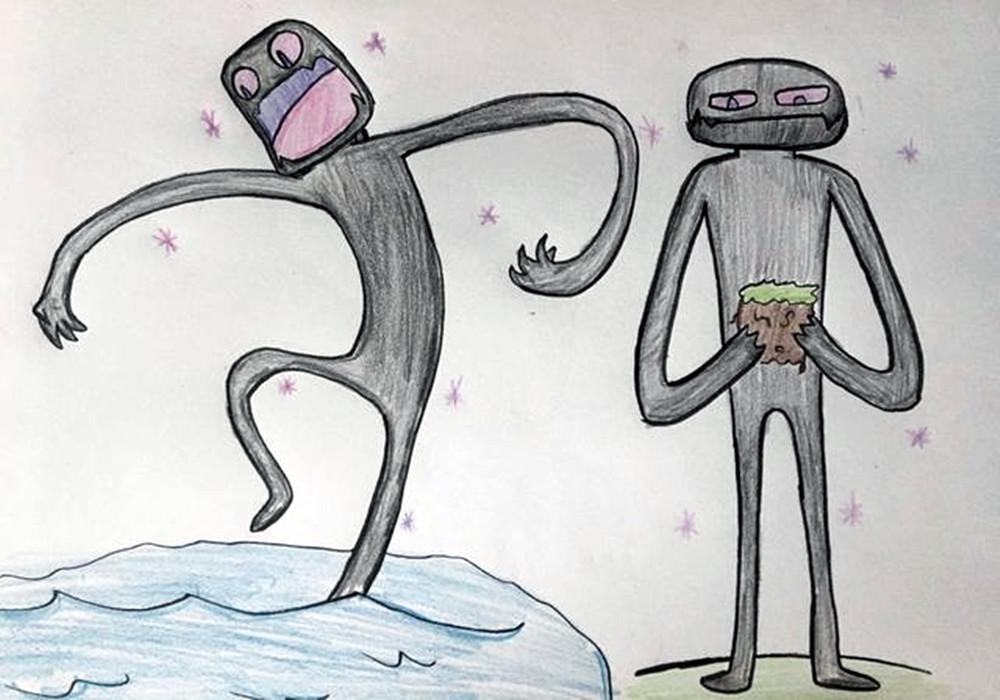 史蒂夫怎么画(我的世界史蒂夫怎么画)-爱妻自媒体