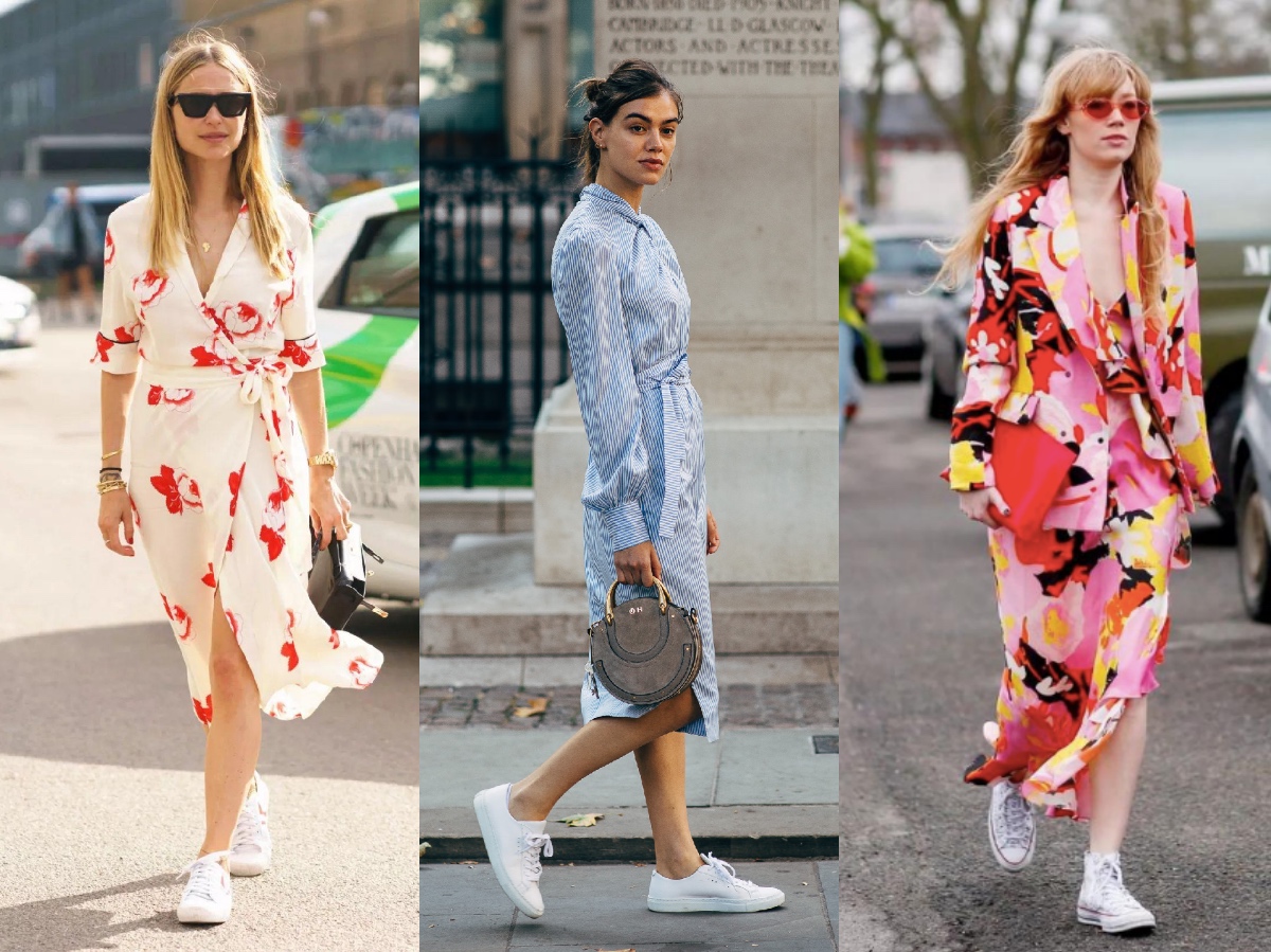 裙子搭运动鞋好看吗_长裙运动鞋 - 密云旅游