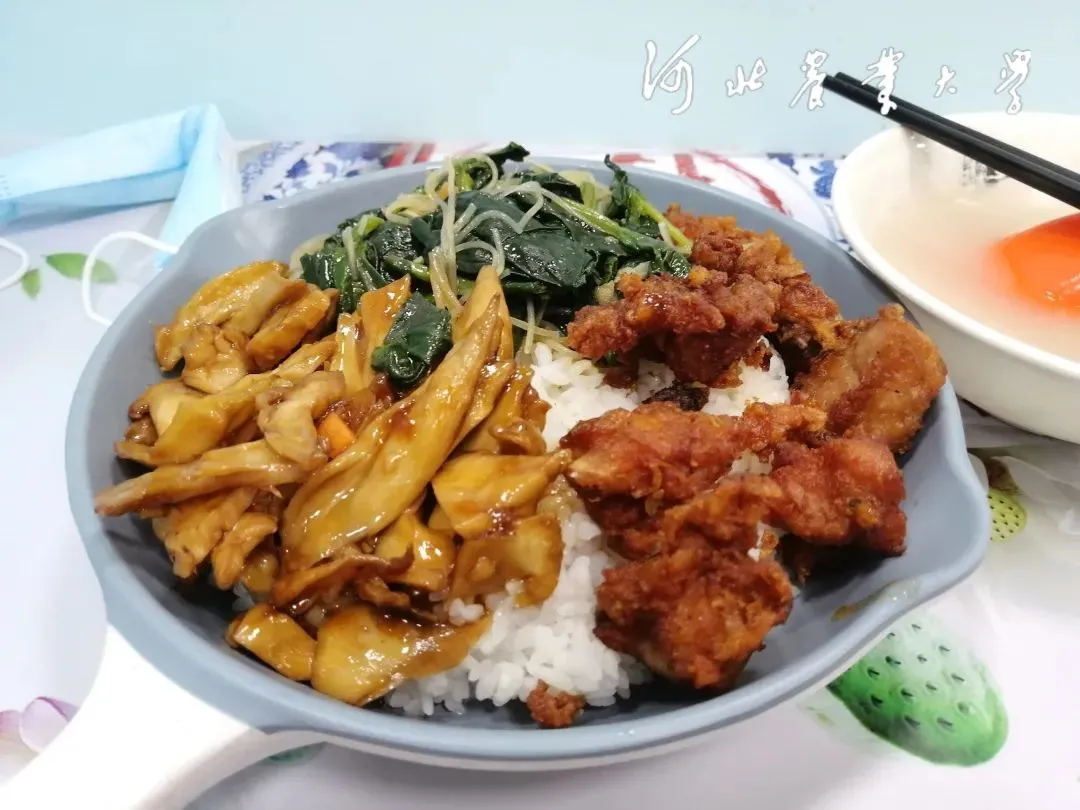 “河大的美女农大的饭”干饭人不能错过的河北农业大学来啦