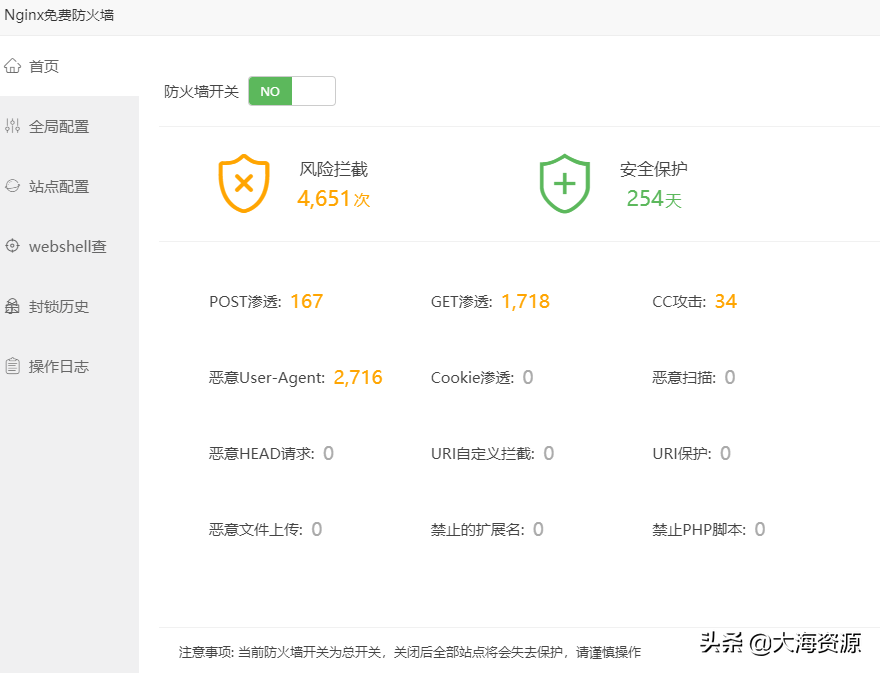 网站服务器日常安全防护措施（宝塔面板新手网站教程）