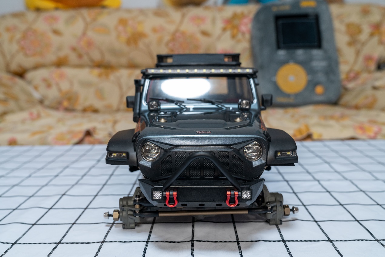 易控1/10 Jeep 牧马人JL+官方全金属升级件，仿真到极致的牧马人