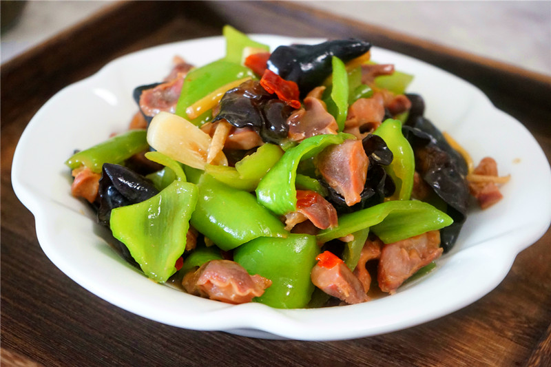 青椒炒雞胗,青椒炒雞胗怎么炒好吃