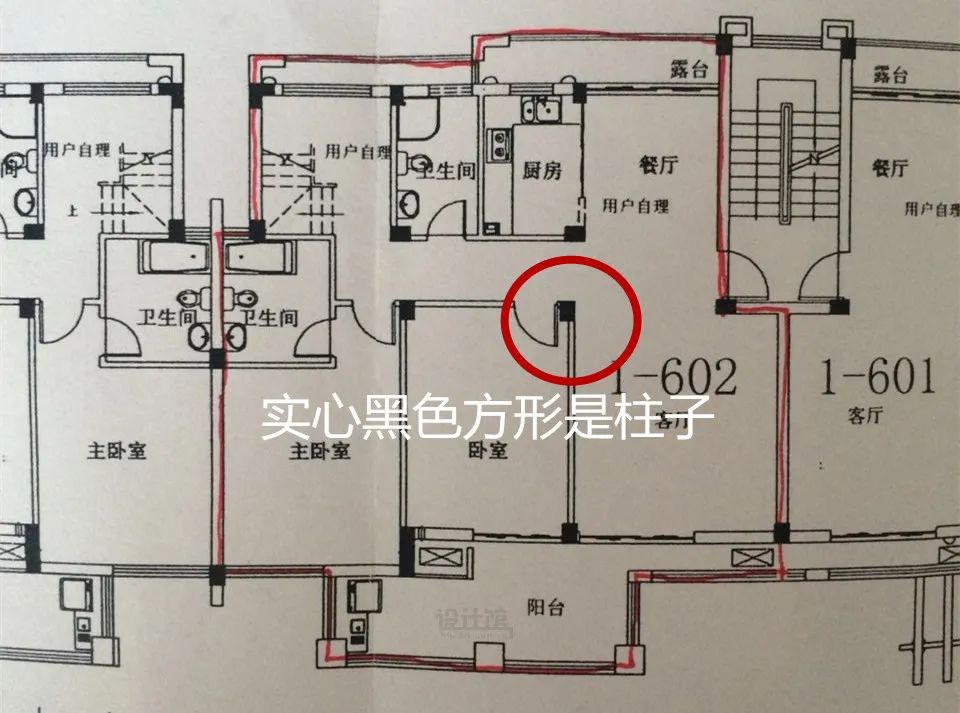 从户型图如何看承重墙（从户型图如何看承重墙高度）-第9张图片-华展网