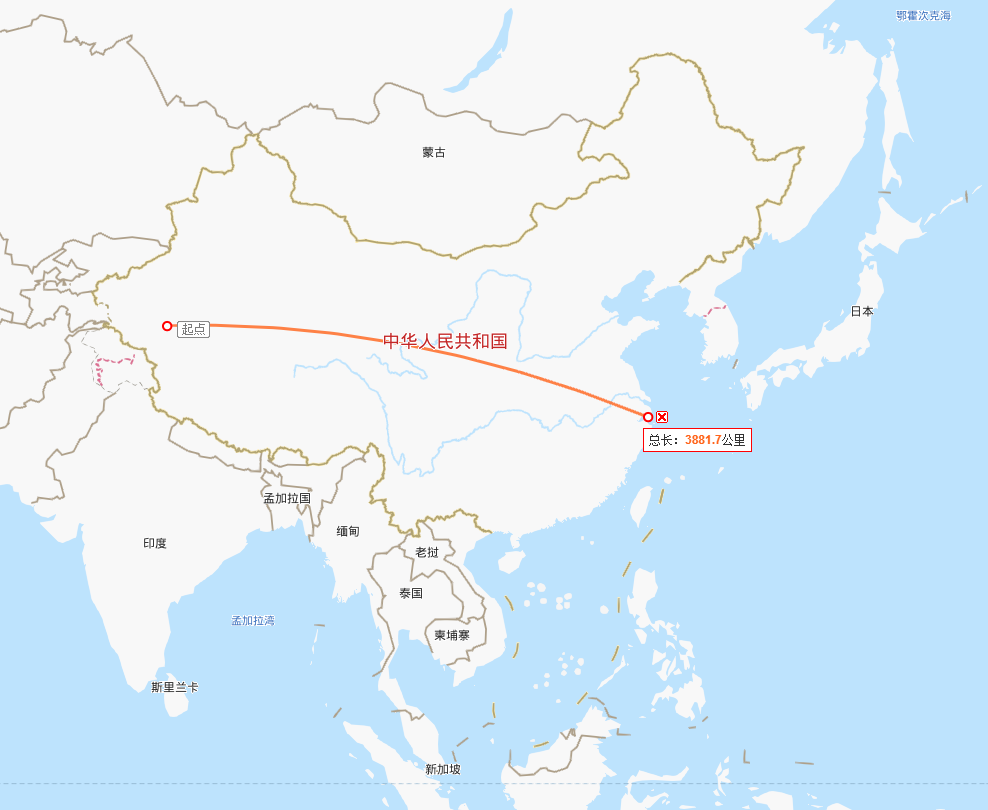 中国到美国多少公里,中国到美国多少公里要飞多久