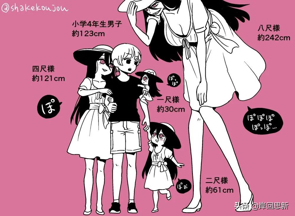二次元里八尺大人到八万尺大人，小学生男主如何选择？