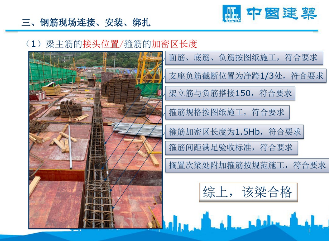 中建真是厉害！钢筋工程验收程序及要点，全方位图文详解细节突出